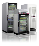 Baie Climatisée  42U 800x1000 avec climatisation de toit 1600W blue e+